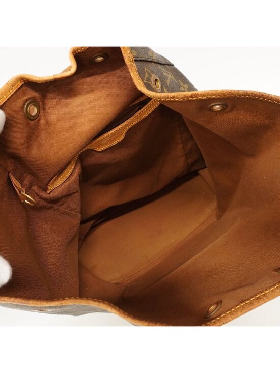 Louis Vuitton Backpack Monogram Montsouris GM Brown main image 4
